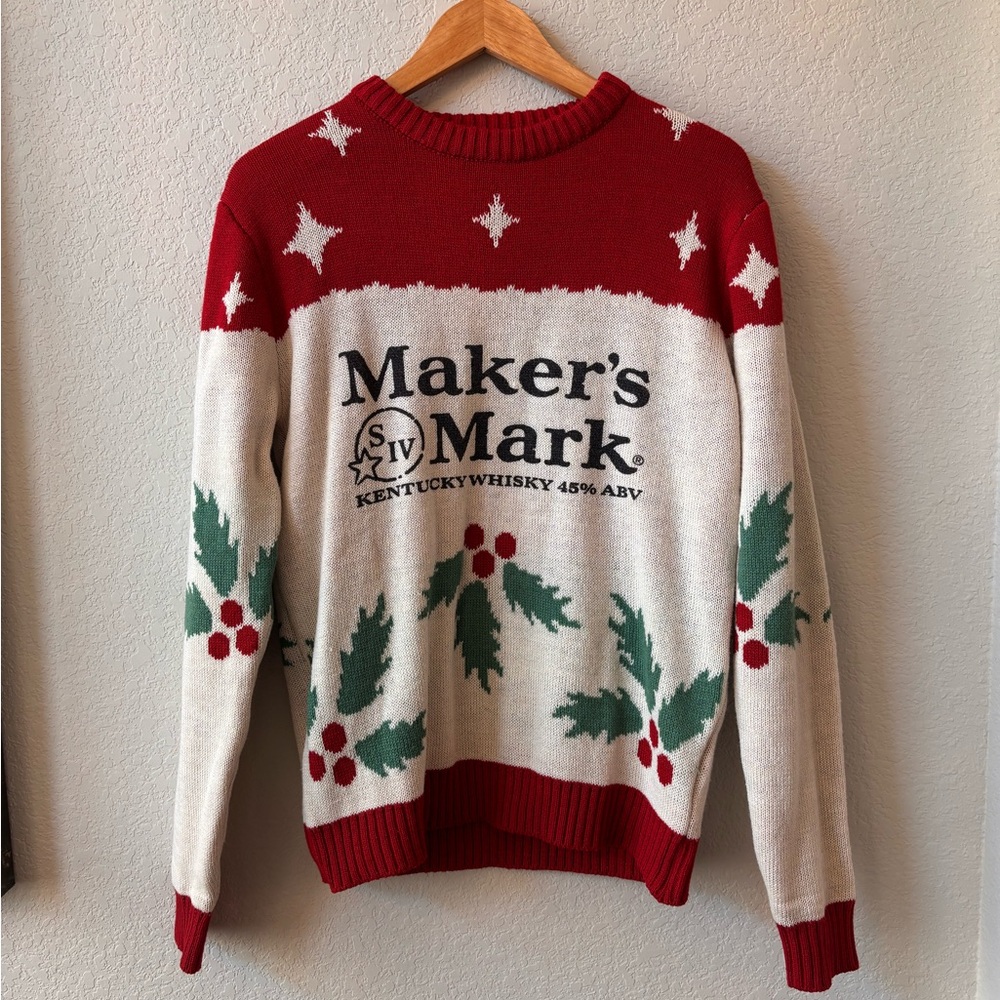 Maker’s Mark Holiday Sweater